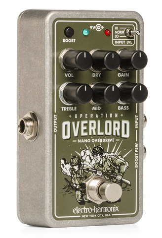 Electro Harmonix Nano Operation Overlord Allied Overdrive