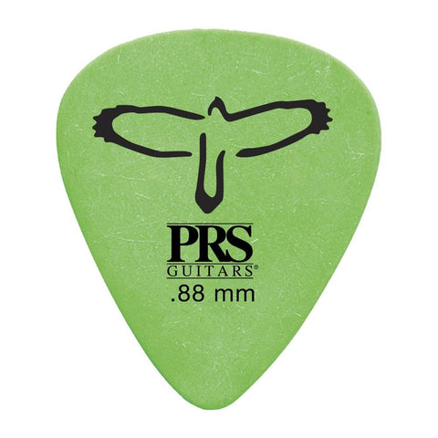 PRS Green Delrin .88 Mm Guitar Picks 12 Pack