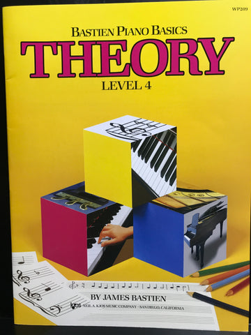 Bastien Piano Basics Theory Level 4